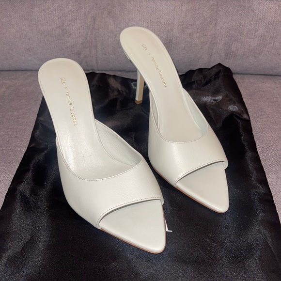 Gia Borghini Shoes - GIABORGHINI Calfskin Stiletto Mule Sandals